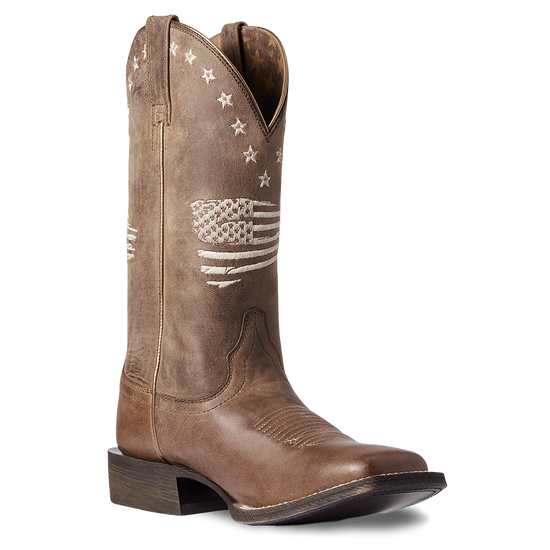Ariat Ladies Circuit Patriot Weathered Tan Tall Boots 10038388