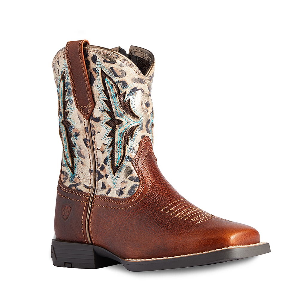 Ariat Girl's Koel VenTEK™ Spiced Cedar Square Toe Boots 10040260