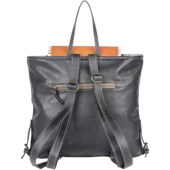 Myra Bag Ladies Calentivay Hand-Tooled Western Backpack S-4360
