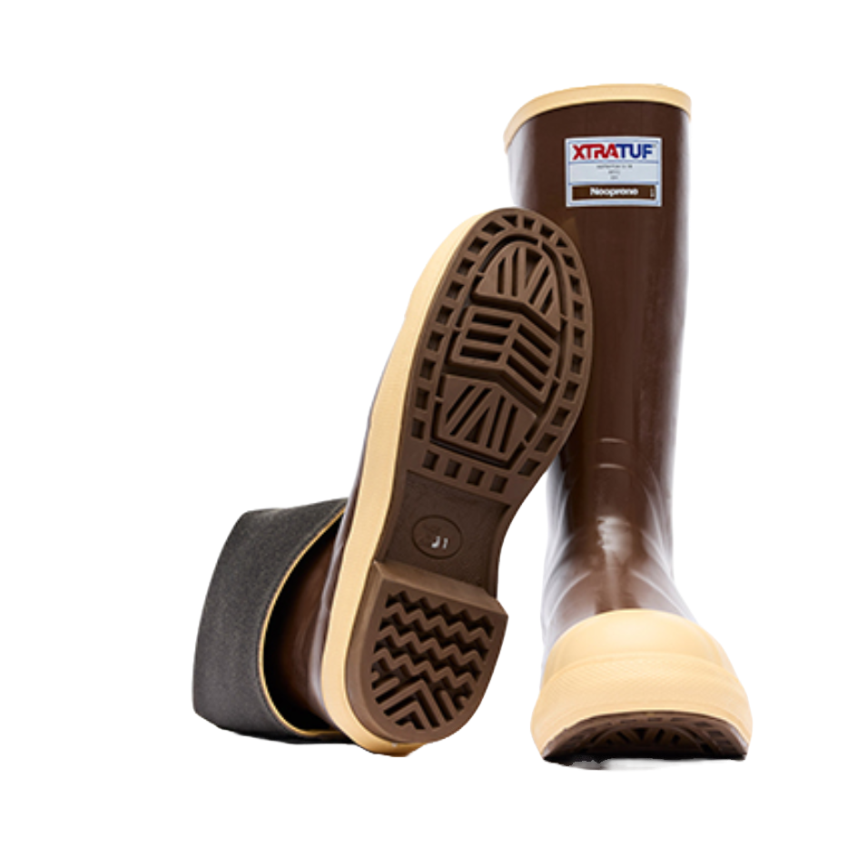 Xtratuf Men's Steel Toe Legacy Copper Brown Waterproof Boot 22271G