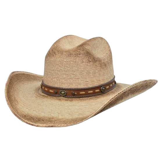 Alamo® Unisex Hearn Palm Straw Western Cowboy Hat D28740