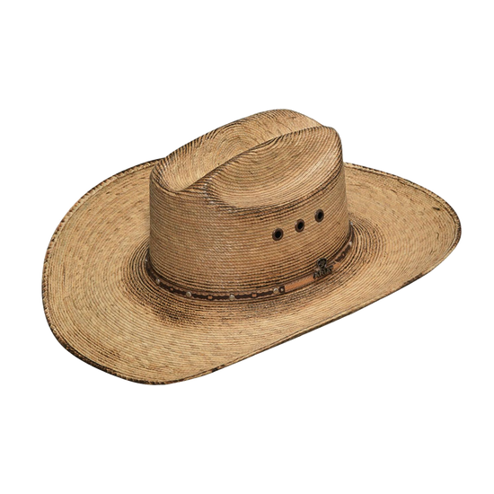 Ariat® Men's Western Straw Fire Palm Hat A65102