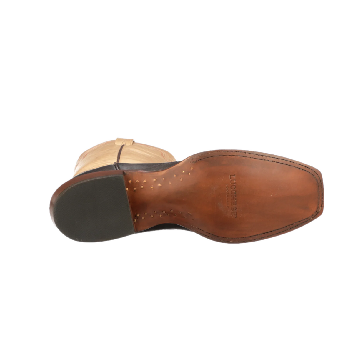 Bottes Western Pour Homme Lucchese - Chocolat De Chèvre - Modèle Cl1567.w8S - Neuves