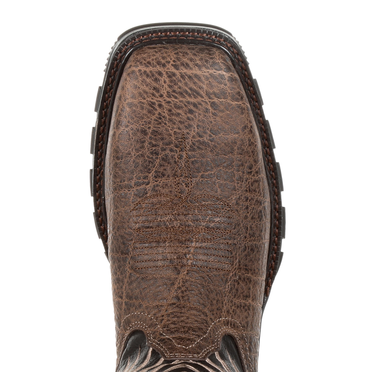 Durango Maverick XP Steel Toe Work Boot Men\'s Size 11 Waterproof Western DDB0176 DURANGO MENS WORK BOOT MAVERICK XP DARK BROWN BLACK TUBE  main image 4