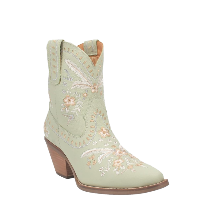 Dingo Ladies Primrose Mint Green Snip Toe Boots DI748-MNT