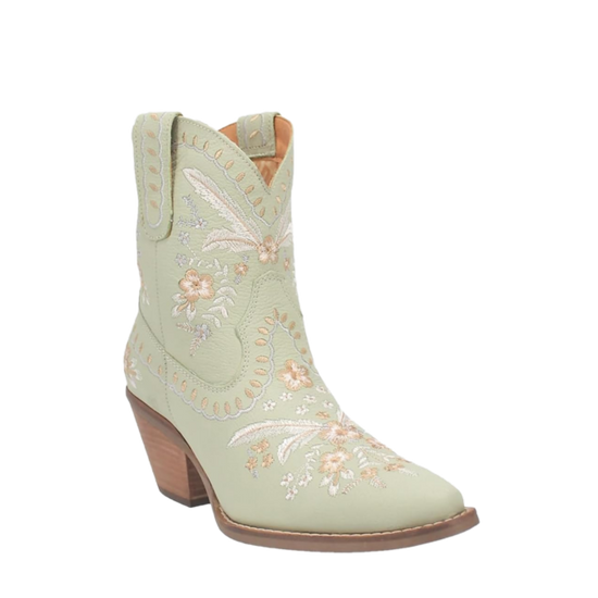 Dingo Ladies Primrose Mint Green Snip Toe Boots DI748-MNT
