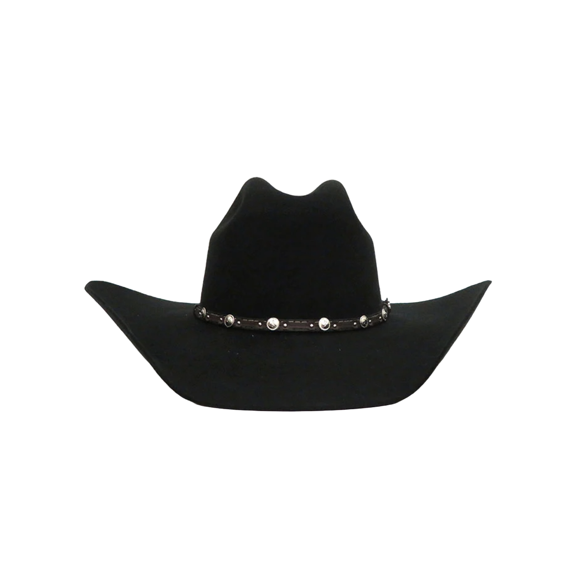 Justin® 2X Buster Premium Wool Black Felt Cowboy Hat JF0230BUST44-BLK