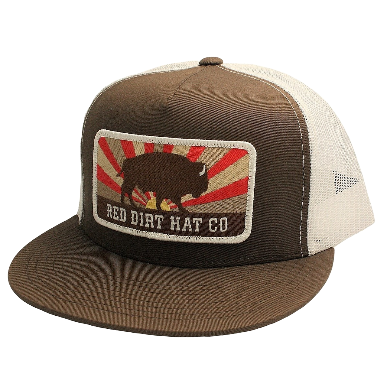 Red Dirt Hat Co.® Men's Keep Roaming Brown Snapback Hat RDHC89