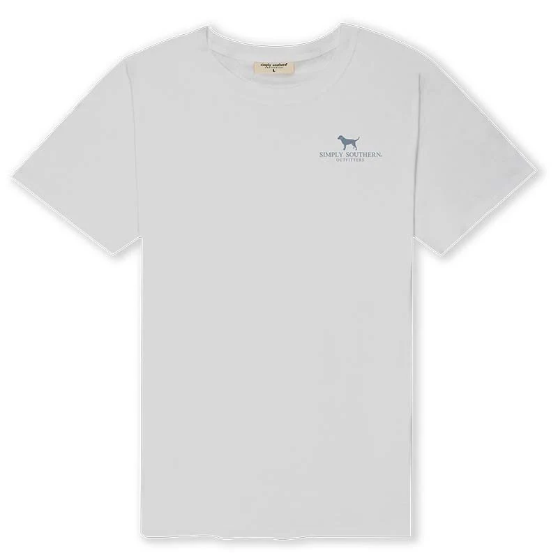 Simply Southern Men's 'Stand Ready' Light Grey T-Shirt MN-SS-STAND