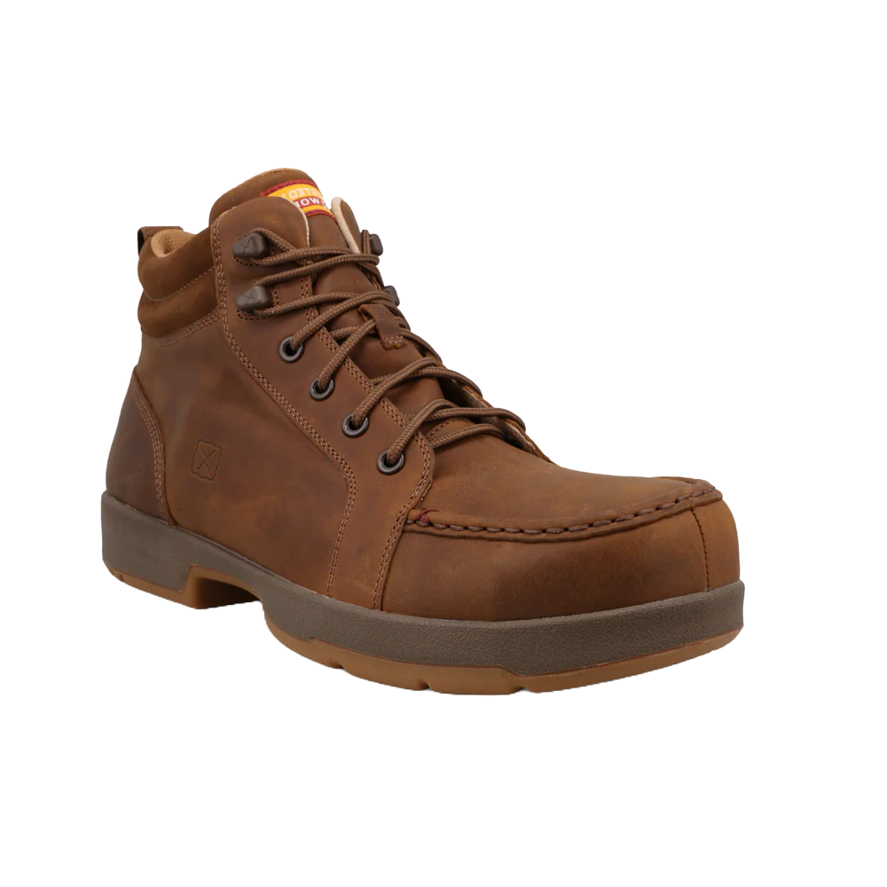 Twisted X Men's 6" Nano Toe Tobacco Brown Work Boot MWPN001
