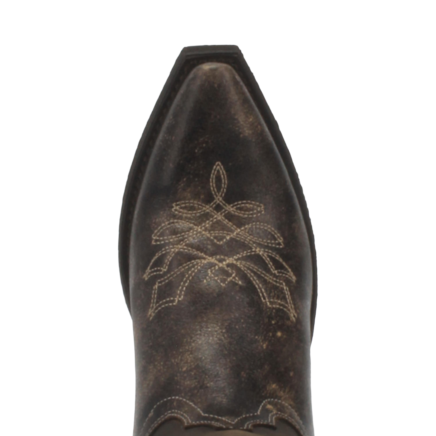 Laredo Ladies Misty Black Distressed Snip Toe Boots 52371