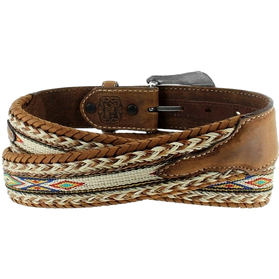 Mens clearance horsehair belts