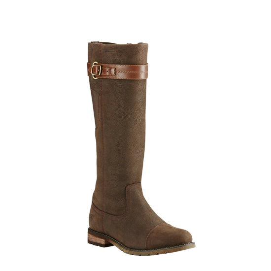 Ariat® Ladies Stoneleigh H2O Java Brown Waterproof Tall Boots 10018524