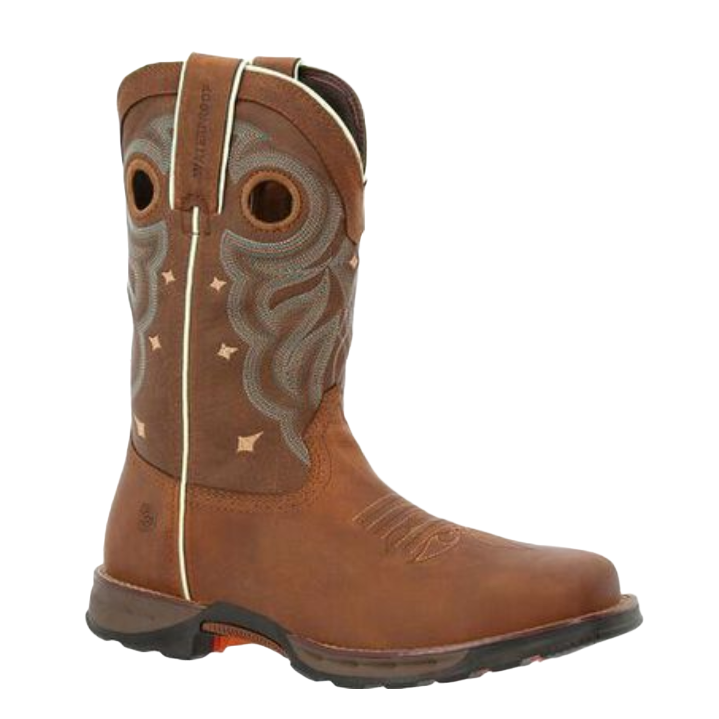 Durango® Maverick™ Ladies 10" Western Rugged Tan Steel Toe Boot DRD0416