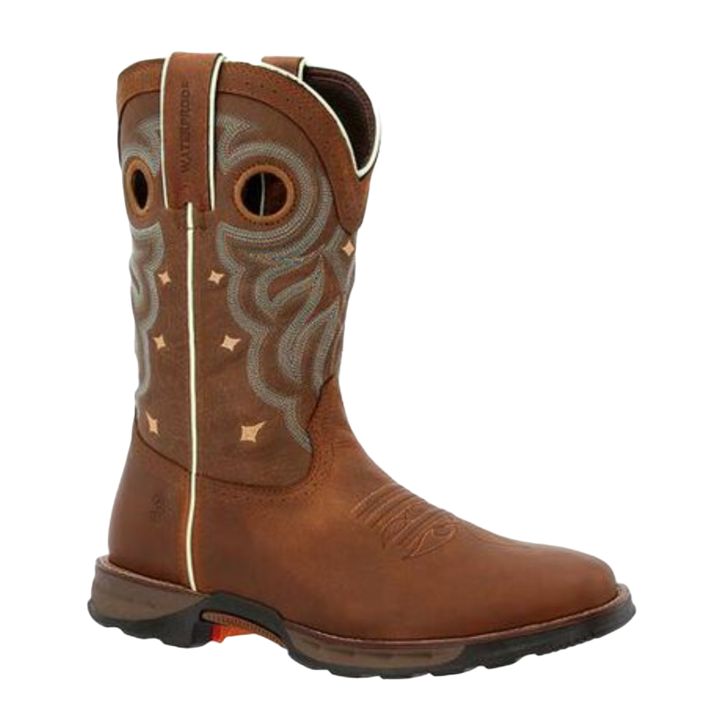 Durango® Ladies 10" Maverick™ Rugged Tan Waterproof Work Boots DRD0417