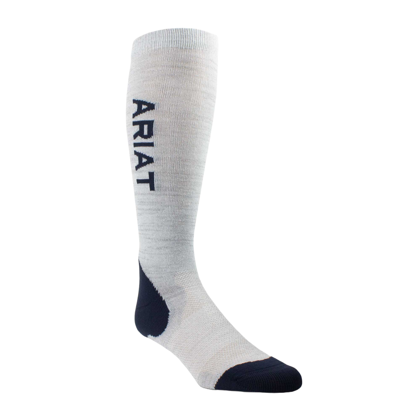 Ariat® AriatTEK Unisex Navy & Heather Grey Performance Socks 10040223