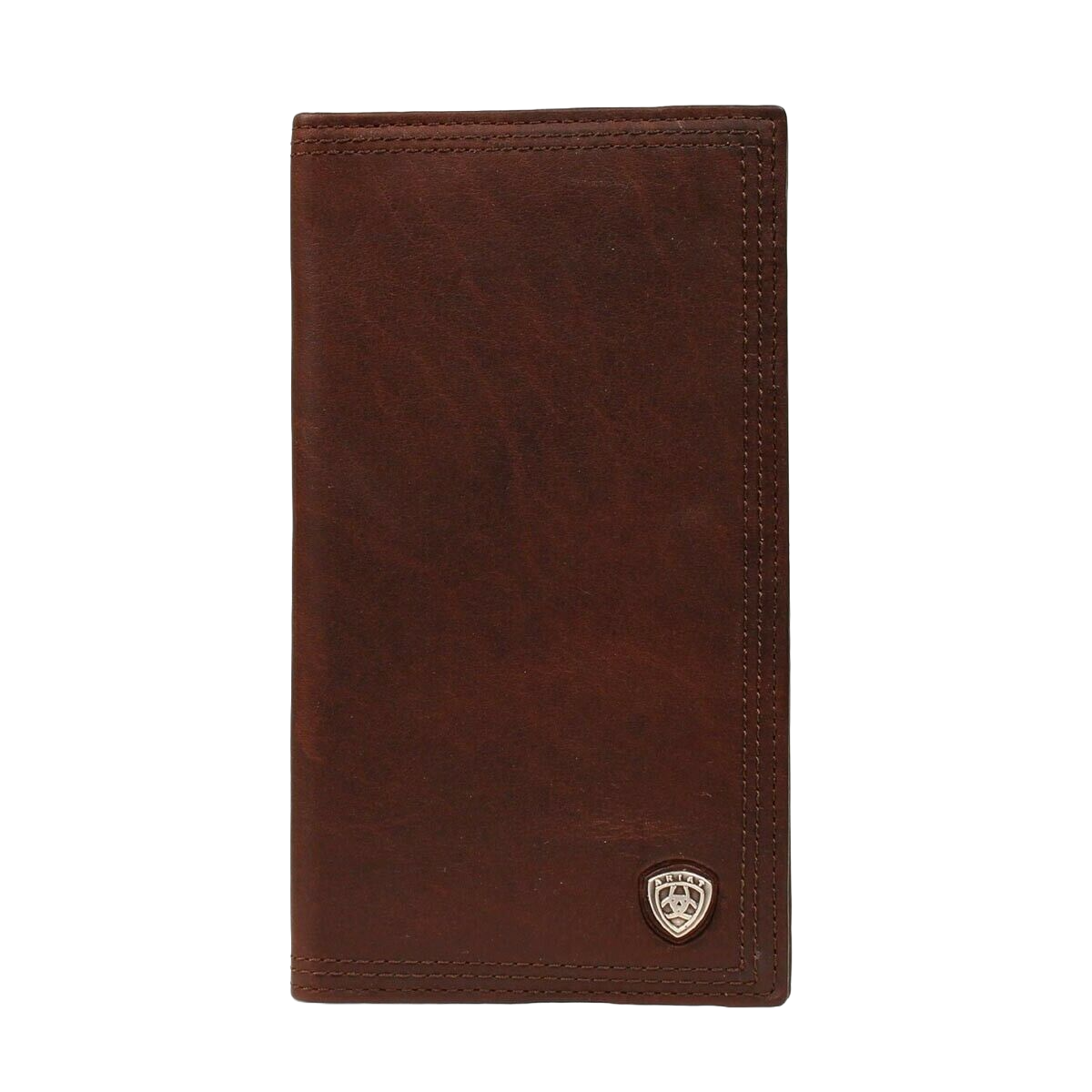 Ariat Dark Copper Bi-fold Rodeo Wallet w/ Small Shield Logo A35118283