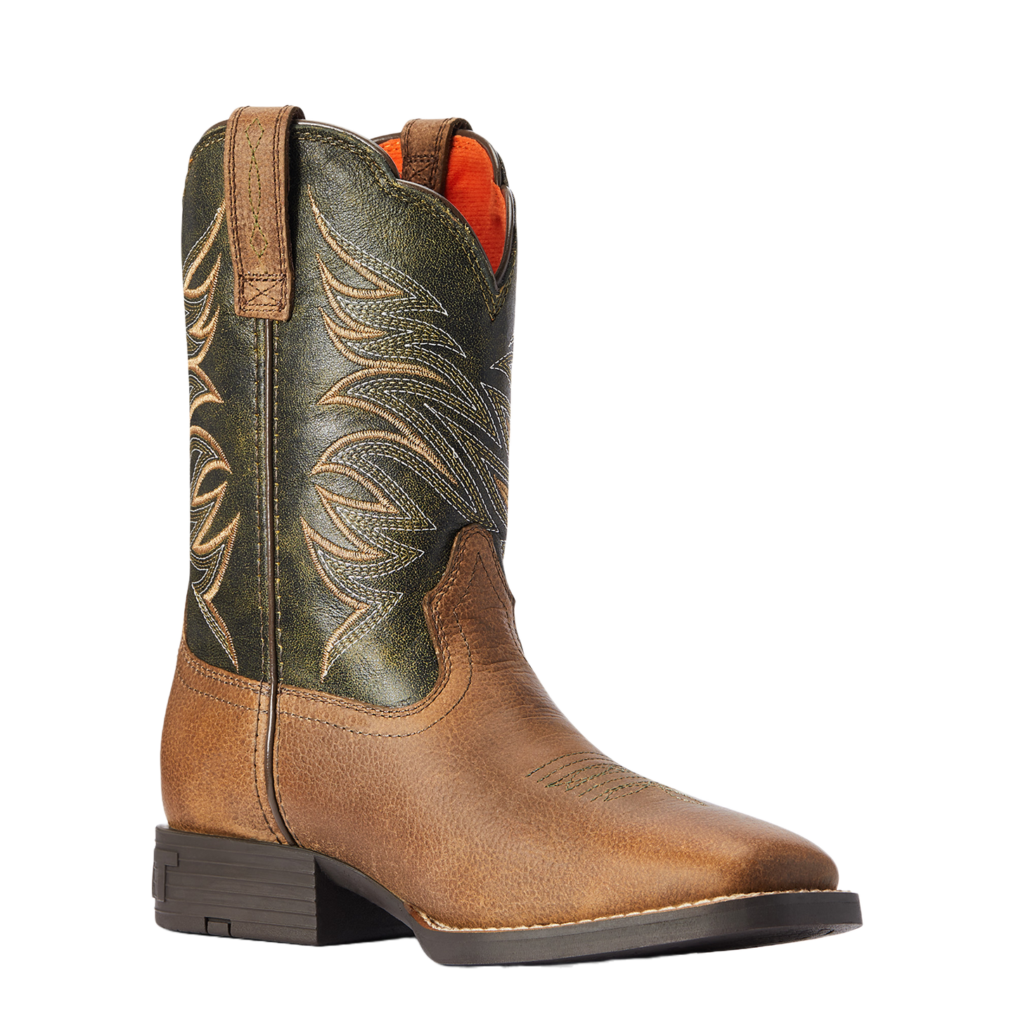 Ariat® Youth Boy's Firecatcher Distressed Brown Western Boots 10042414