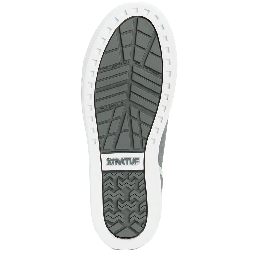 XTRATUF Ladies Wheelhouse Ankle Gray Deck Boot XWW-700