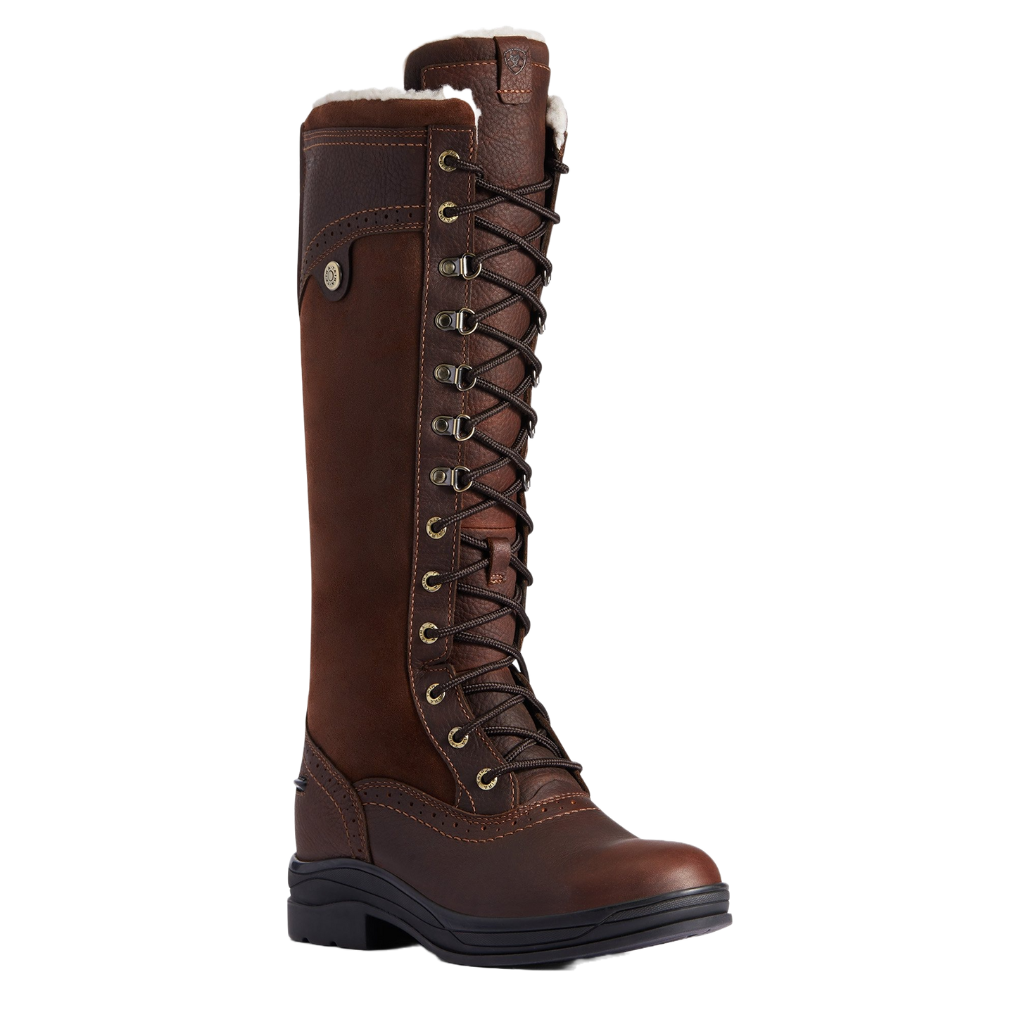 Ariat Ladies Wythburn II Waterproof Dark Brown Riding Boots 10038286