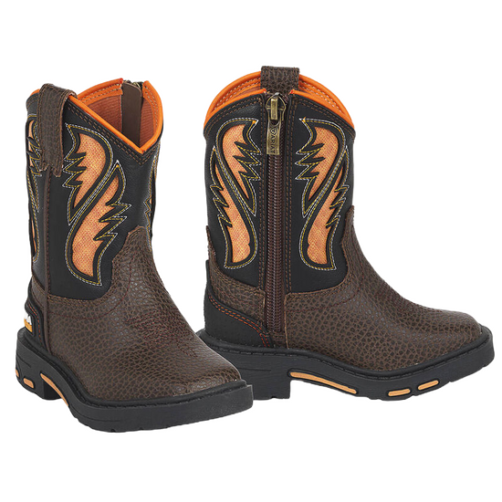 Ariat Toddler Lil' Stomper Intrepid Brown Western Boot A441002802