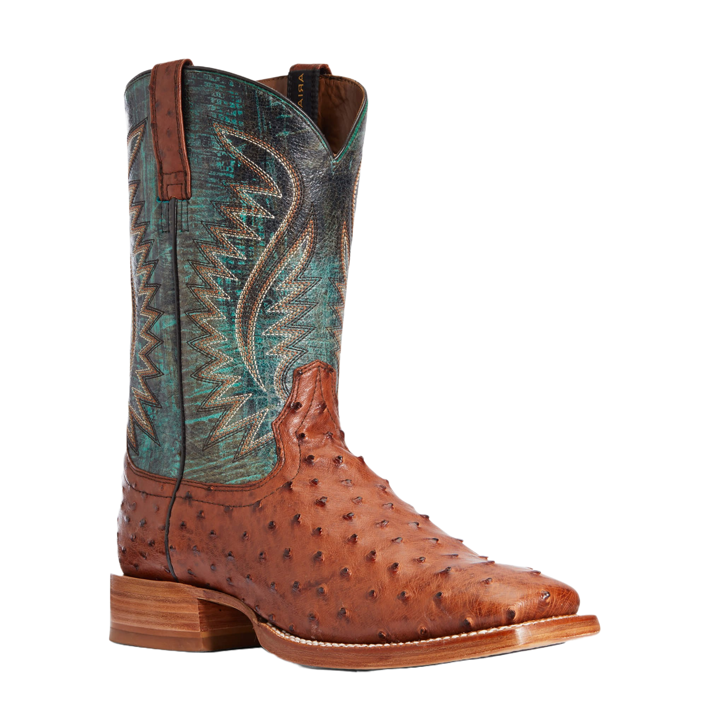 Ariat® Men's Gallup Roaring Turquoise  Exotic Boots 10034113