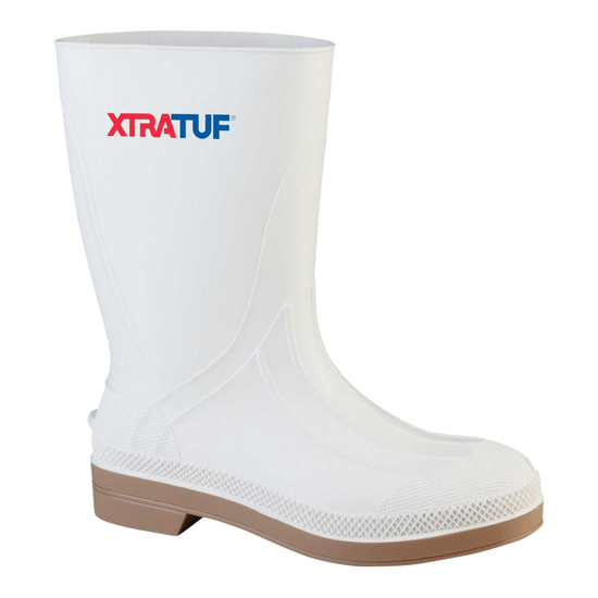 XTRATUF Men's 11" Waterproof White Shrimp Boots 75136