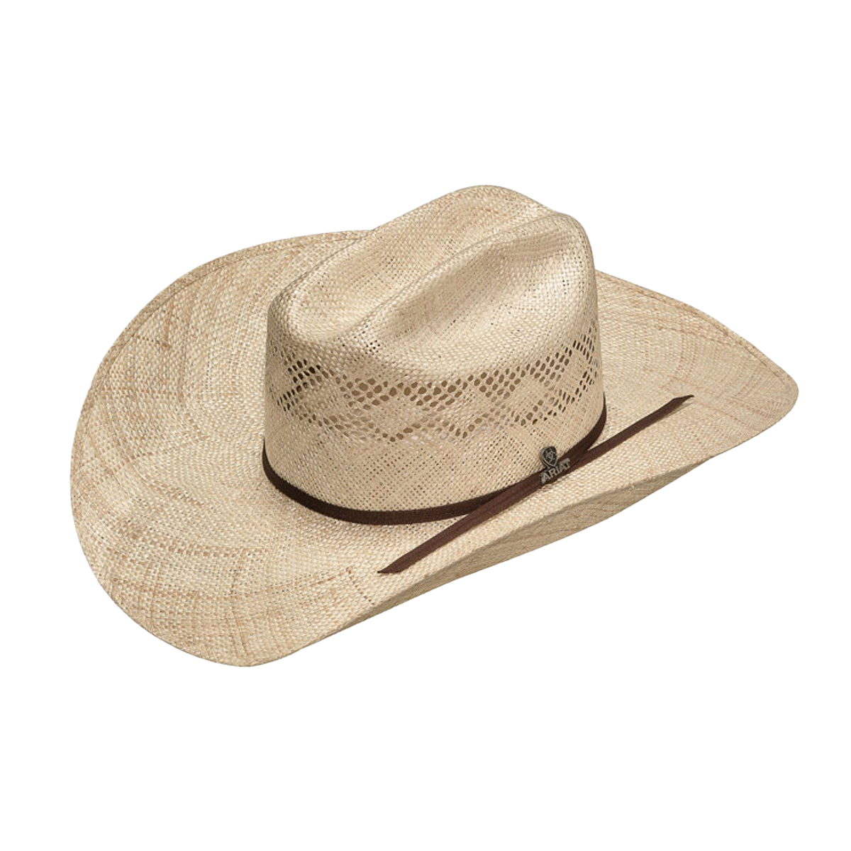Ariat Unisex Natural Twisted Weave Straw Cowboy Hat A73148