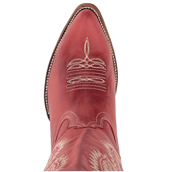 Corral Ladies Rioja Red Embroidered Tall Boot E1318