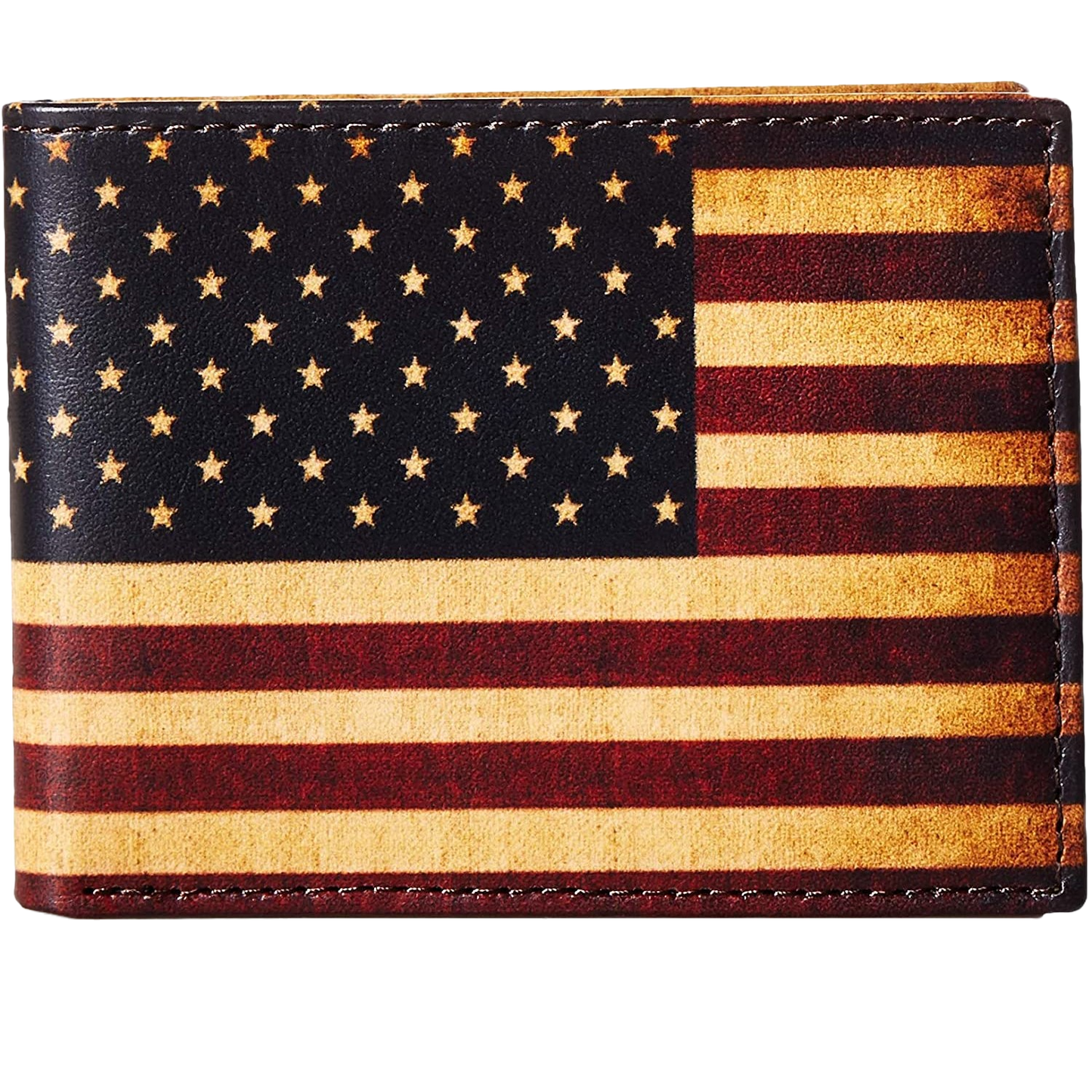 Nocona Men's Vintage USA Flag Bifold Wallet N5416697