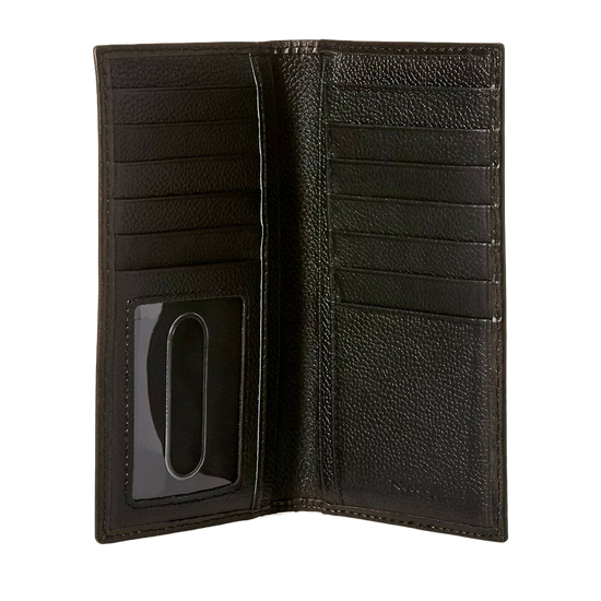 Nocona Brown Bullet Bi-Fold Leather Rodeo Wallet N5429702