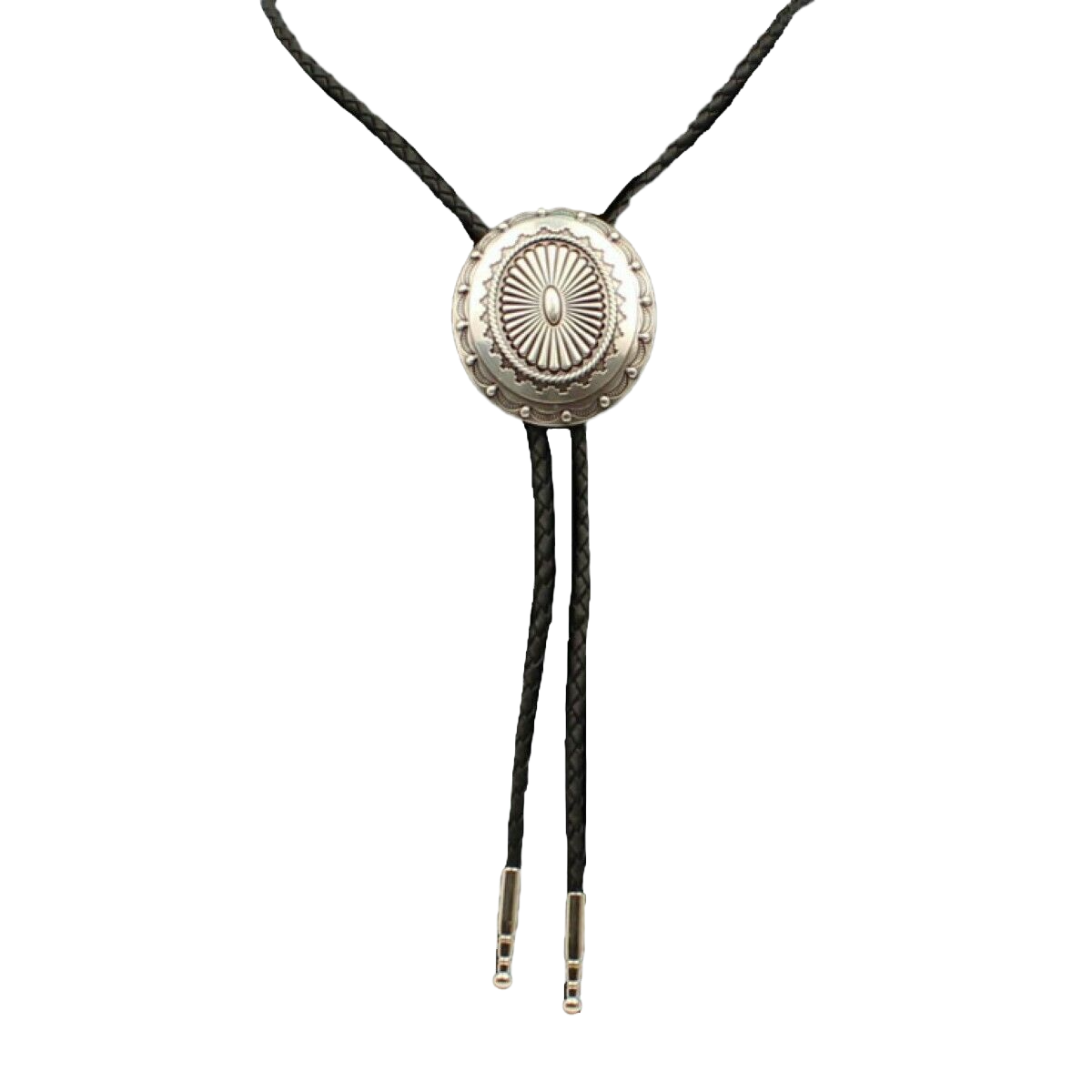 Double S Western Engraved Slide Bolo Tie 22230