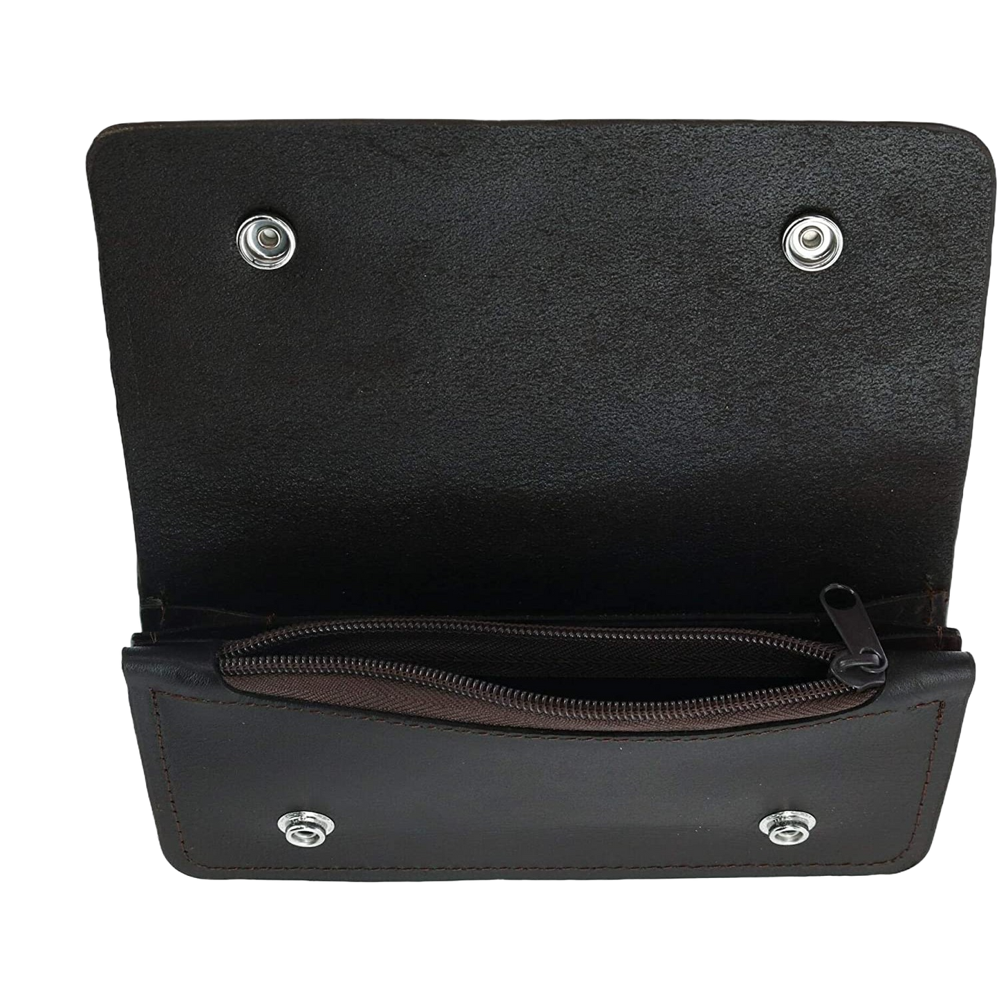 M&F Western Men's Trucker Key Chain & Brown Leather Wallet 0602202