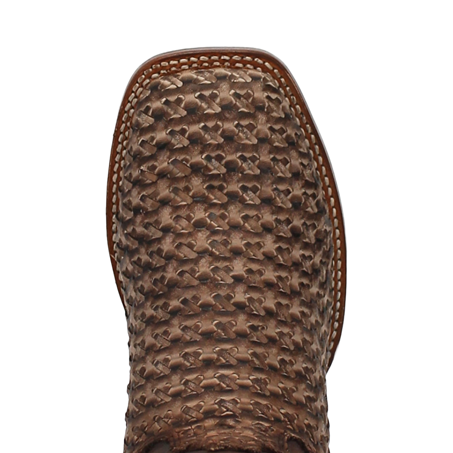 Dan Post Men's Stanley Brown Basket Weave Leather Boots DP4903