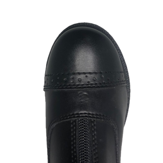 TuffRider Children's Black Starter Lite Zip Paddock Boots 3089