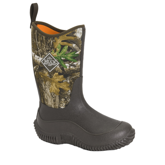 Muck Children's Hale Brown & Realtree EDGE™ Waterproof Boots KBH-RTE
