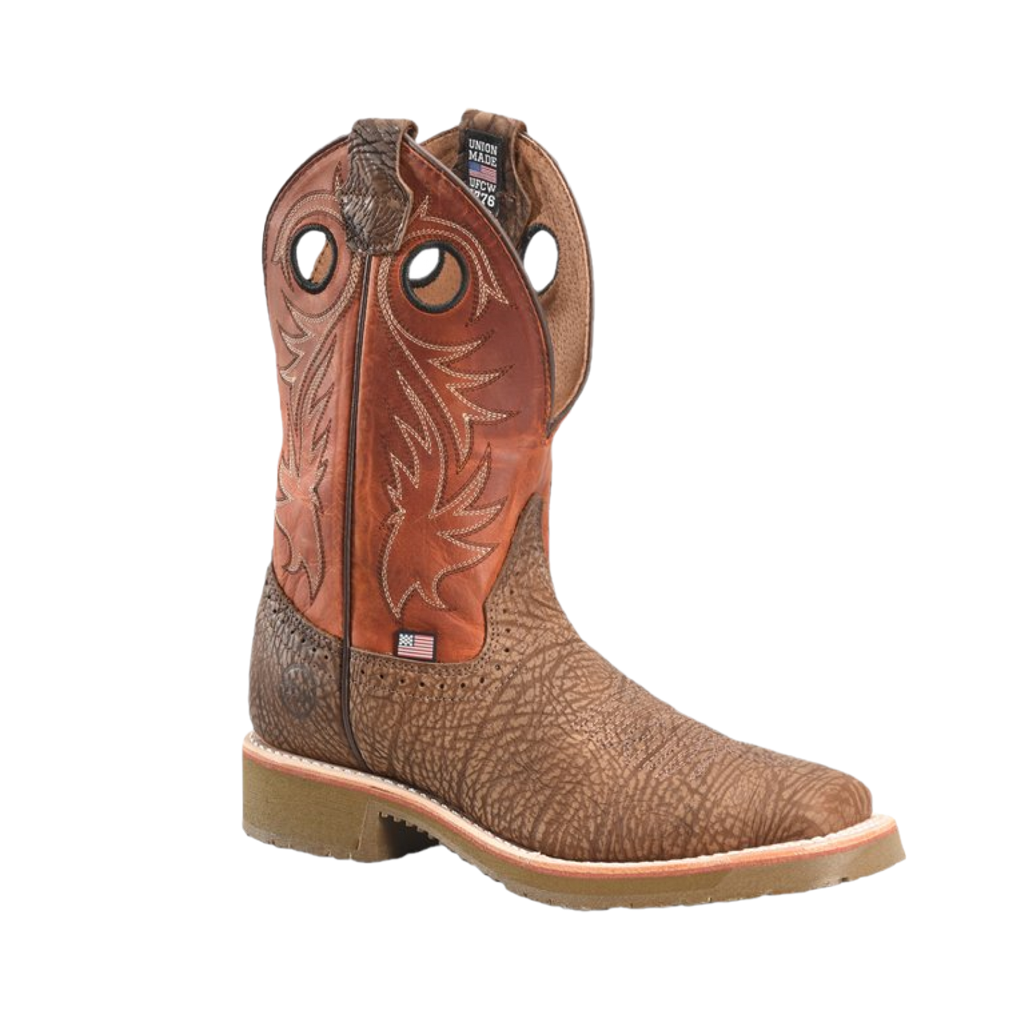 Double H® Men's Luis Domestic Wide Square Toe Roper Boots DH4564