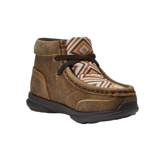 Ariat Toddler Boy's Lil Stomper Jaime Brown Shoes A443000902