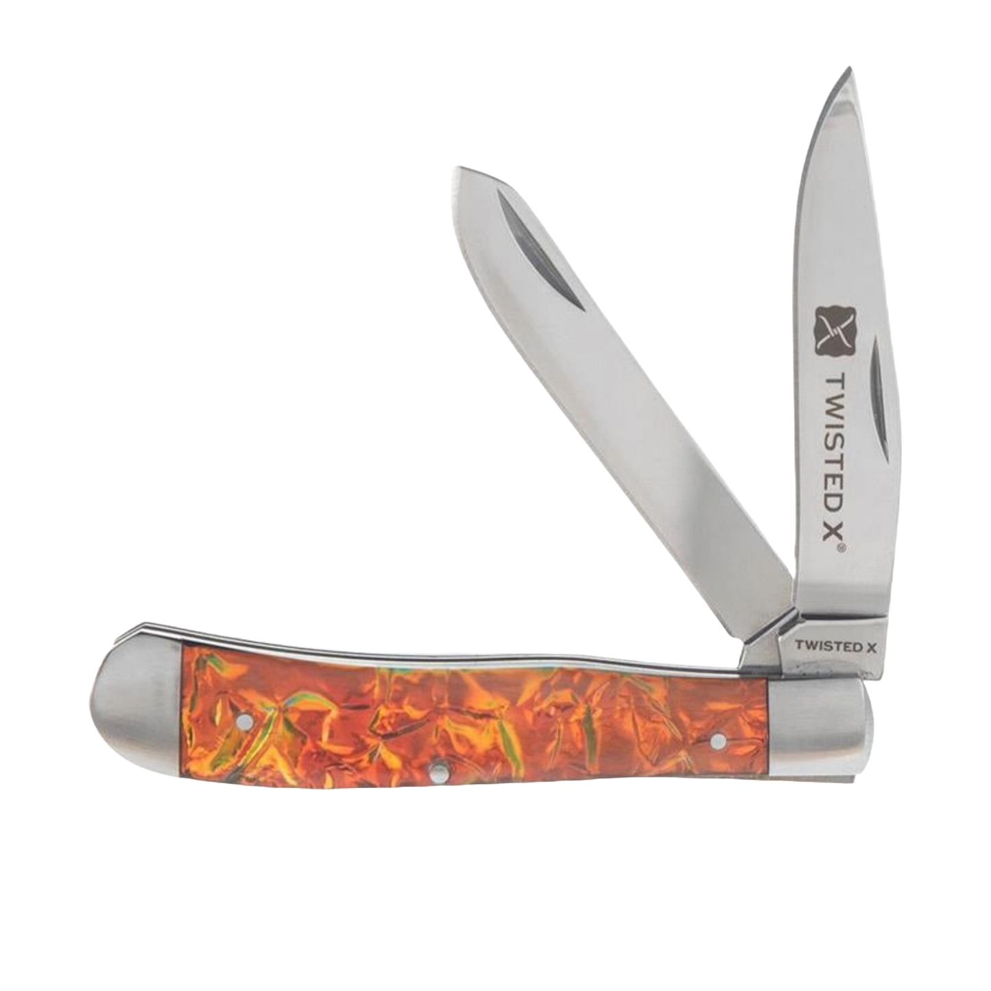 Twisted X Sunset Color Morph Acrylic Trapper Knife XK408