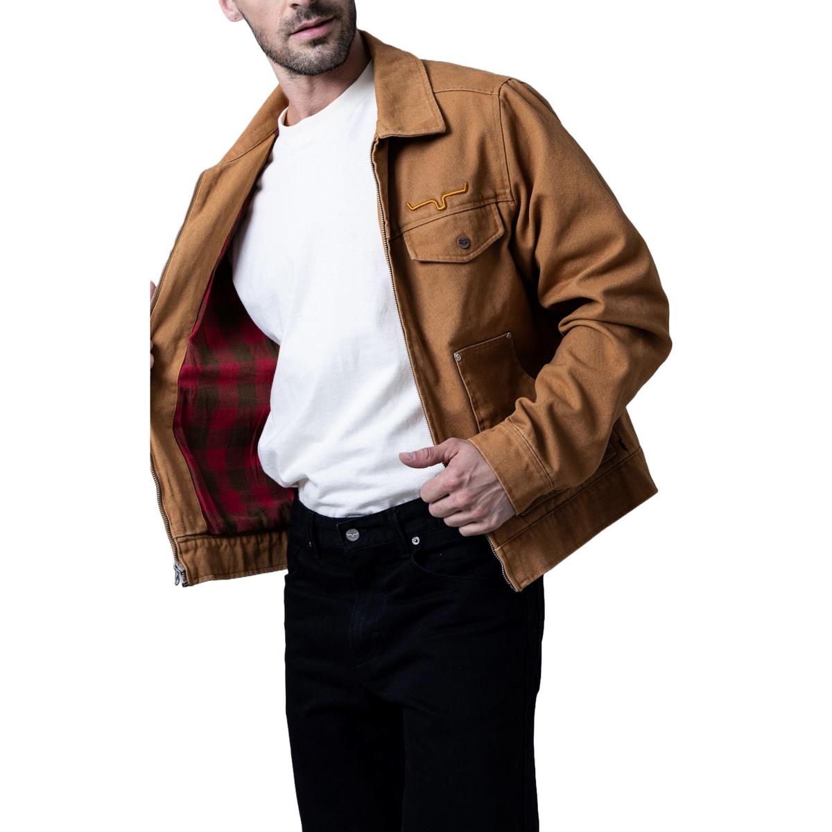 MARK&LONA ブルゾン46 中古 メンズ マークアンドロナ MARK&LONA フルジップアウター 46(M) 紺