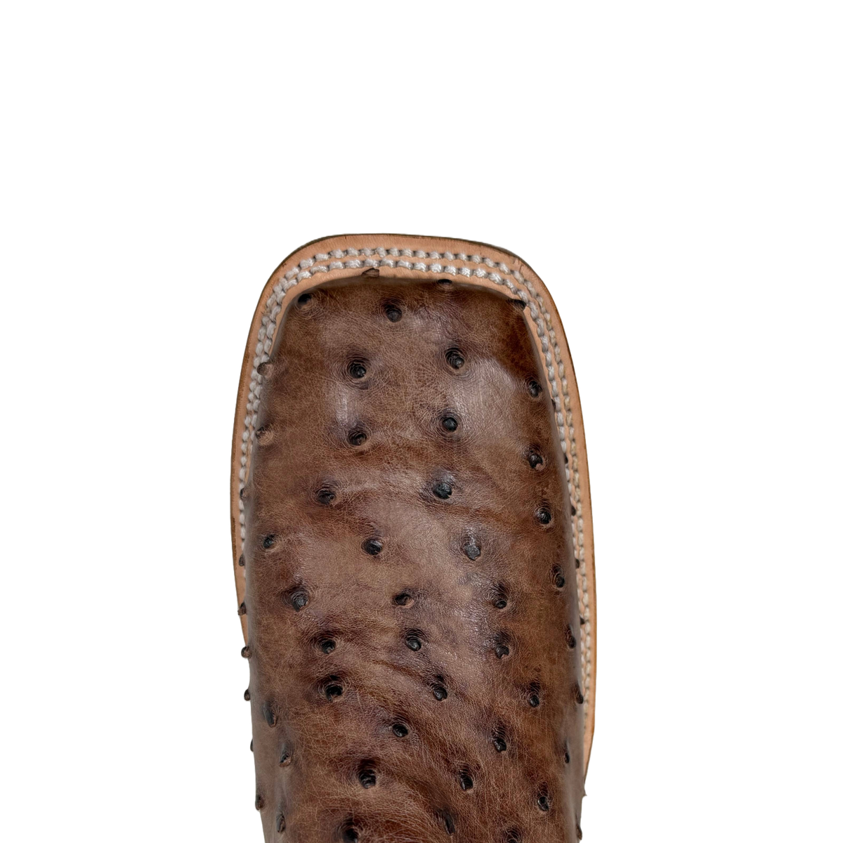 Cowtown Full Quill Ostrich Cowboy Boots Men’s 10.5 D Tan Western Real Leather Full Quill ostrich snip toe Cowtown boots were my show boots  main image 2