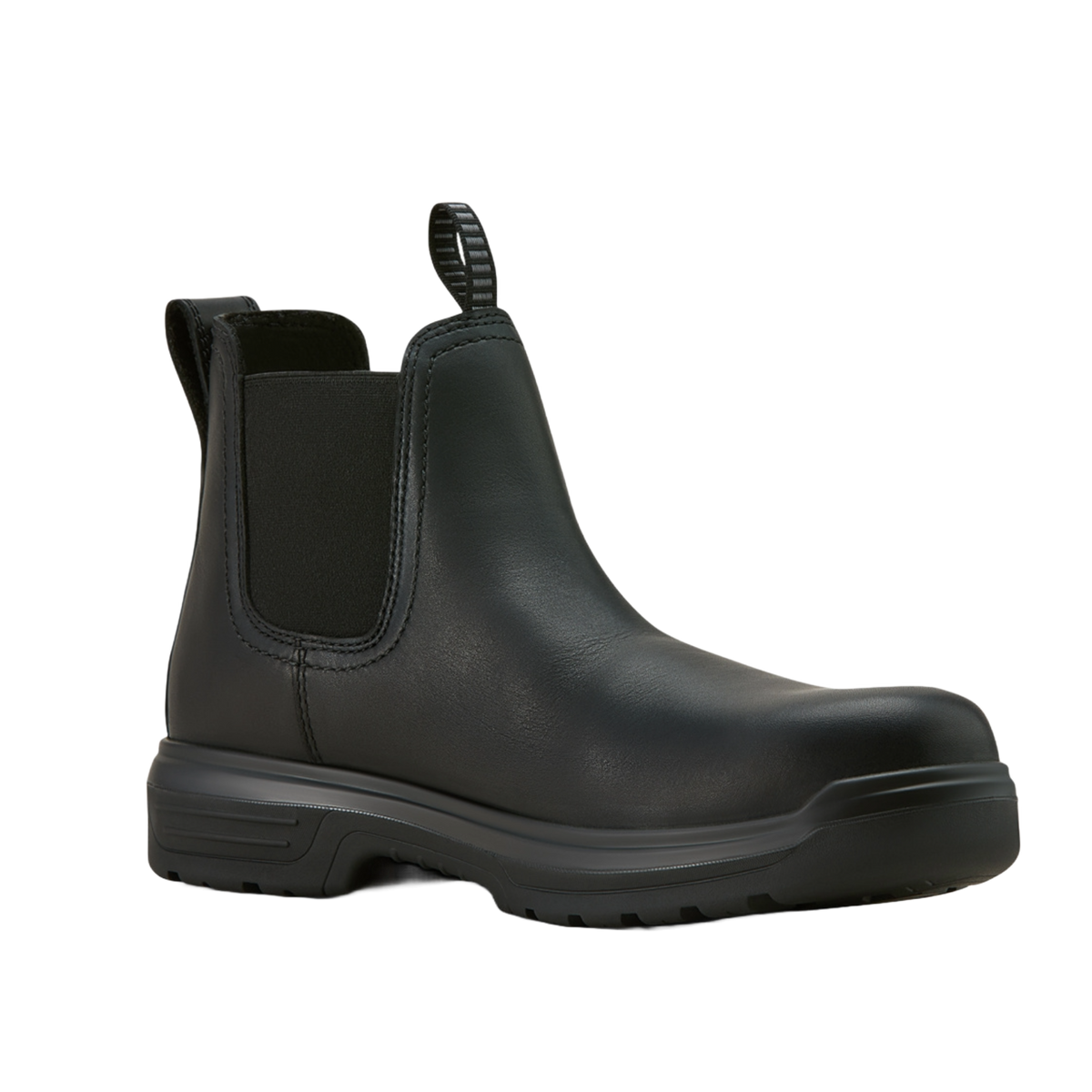 Ariat Men's Turbo Chelsea CSA Waterproof All Black Carbon Toe Work Boo