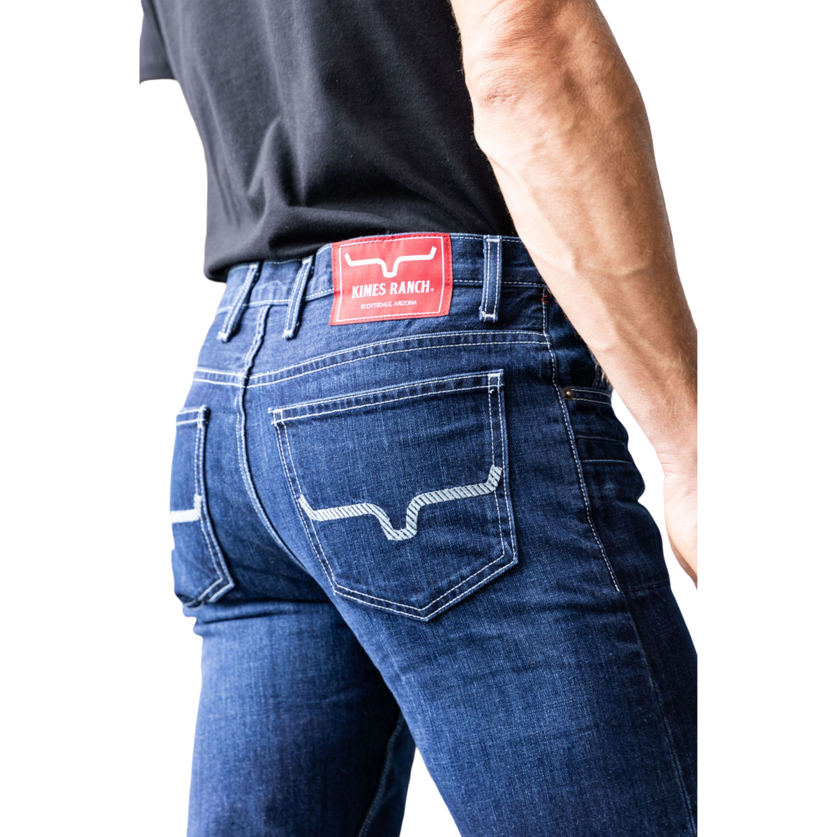 Kimes Ranch® Men's Thomas Dark Wash Denim Jeans MJE0000005-BL001