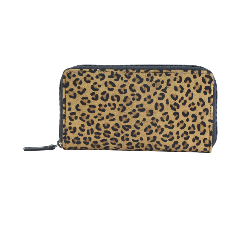 Myra Bag Ladies Leopard Printed Wallet S-2707