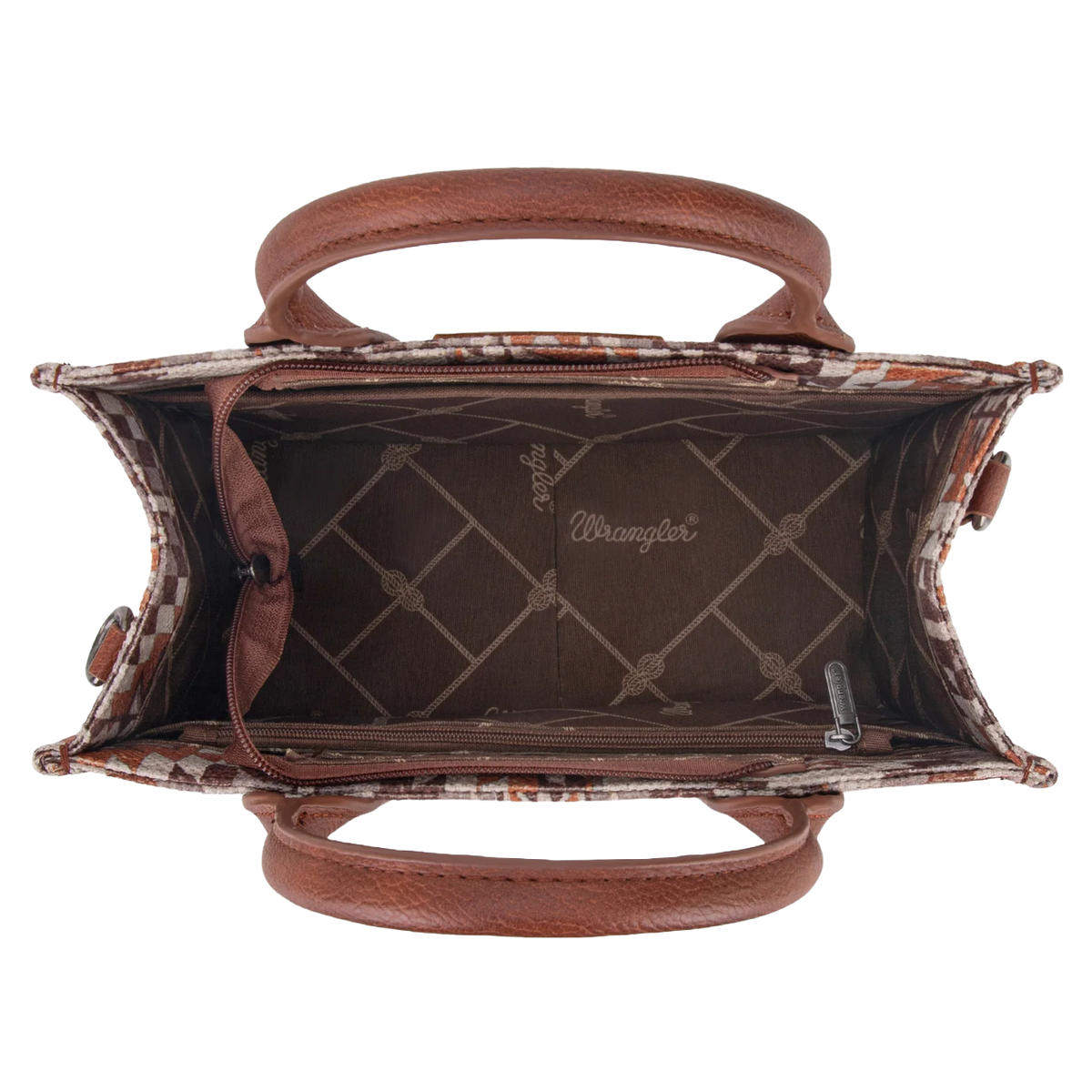 Wrangler Crossbody Tote - Brown (WG2209-8120SBR)