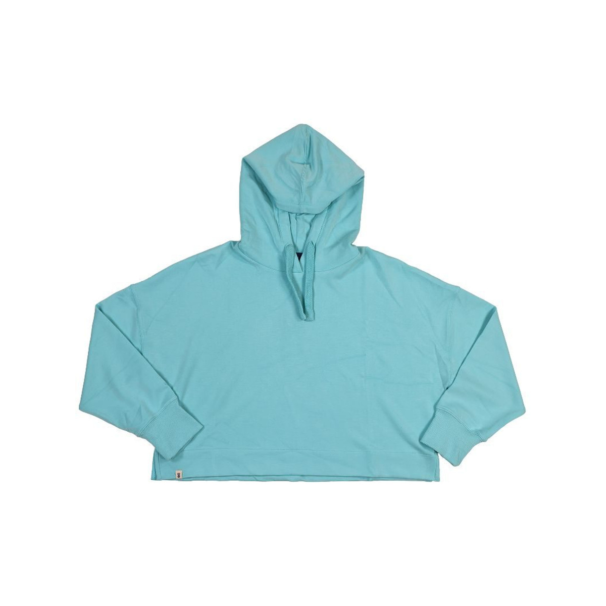 Simply Southern Ladies Sea Green Cropped Pullover Hoodie 0124-HD-CRP-S