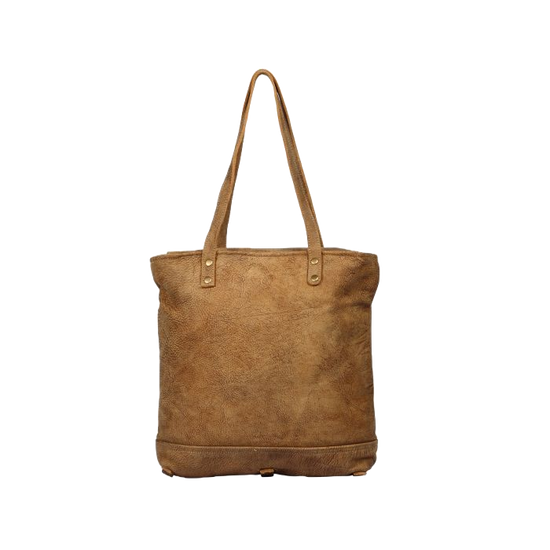 Myra Bag Ladies Hazel Opulence Hairon Western Tote Bag S-1276