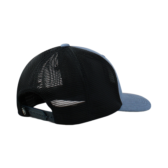 Ariat Men's Logo Denim Blue Snapback Hat A300078020