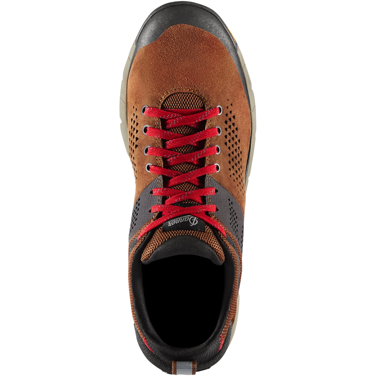 Danner Men's Trail 2650 Brown & Red Hiking Shoes 61272