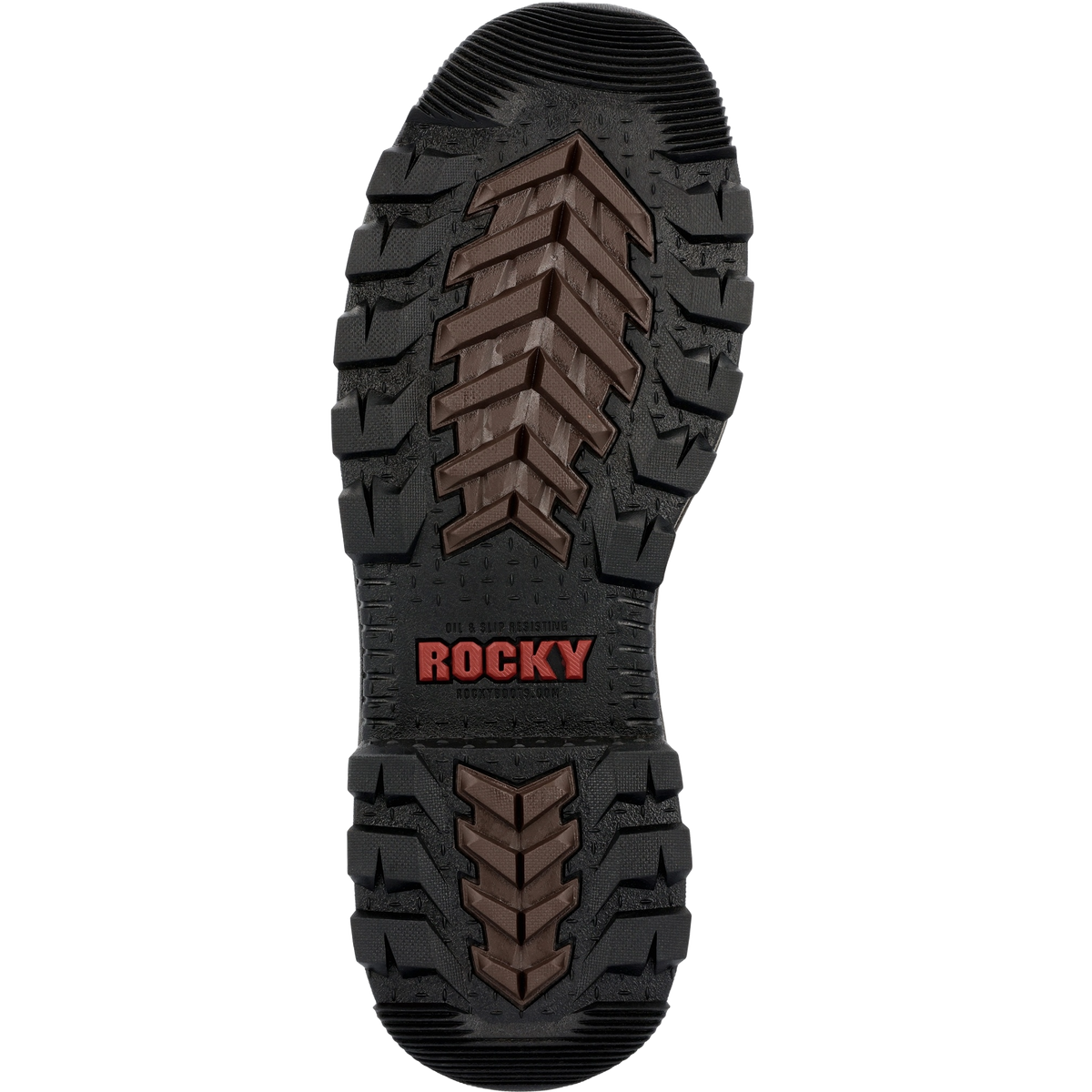 NEW ROCKY men\'s rams horn boa composite toe waterproof work boot in brown RKK0390 Men main image 4